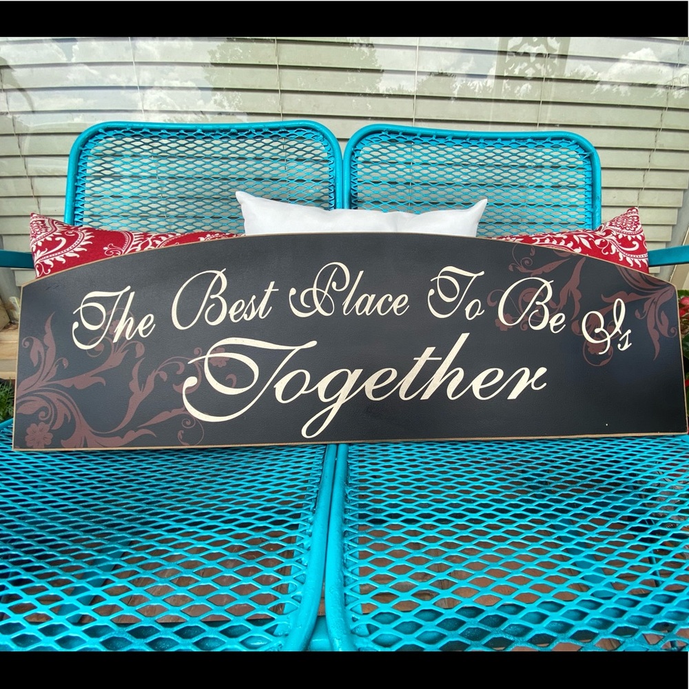 Over the bed sign